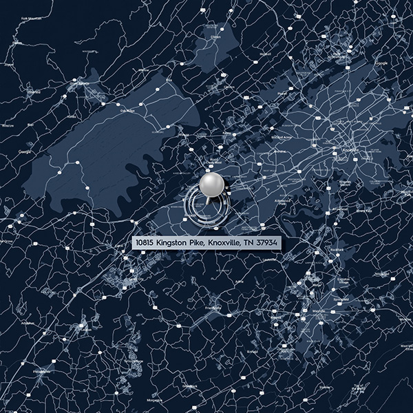 Map showing the Farragut office location